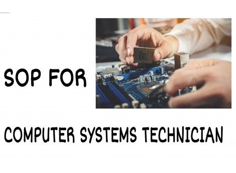 Tips to write SOP for Computer Systems Technician